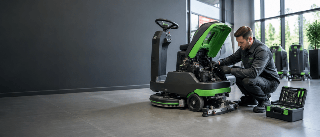 endüstriyel temizlik makinesi teknik servis ve bakım