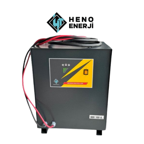 Heno Teknoloji 80V 100A Forklift Akü Şarj Cihazı