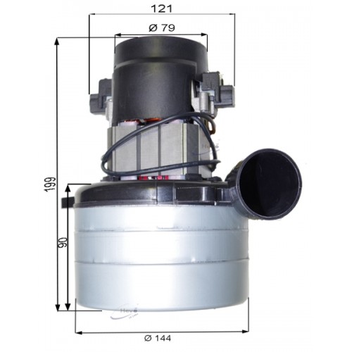 İpc Gansow CT160 Vakum Motoru
